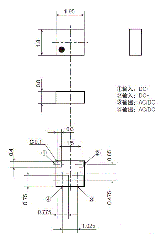 CC TSON 1b 外形尺寸图