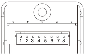 端子排列图(控制器)
