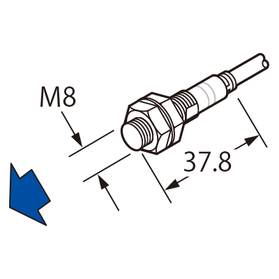 圆柱形接近传感器[放大器内置・直流3线式] GX-300