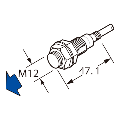 圆柱形接近传感器[放大器内置・直流3线式] GX-300