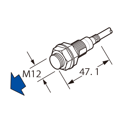 圆柱形接近传感器[放大器内置・直流3线式] GX-300