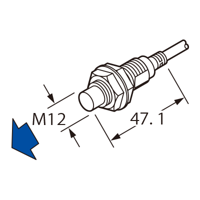 圆柱形接近传感器[放大器内置・直流3线式] GX-300