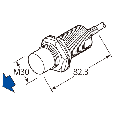 圆柱形接近传感器[放大器内置・直流3线式] GX-300