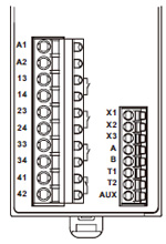 SF-C11 端子配列図