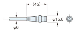 中继连接器型SF4C-H□-J05的连接器部