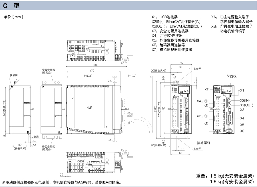 C 型